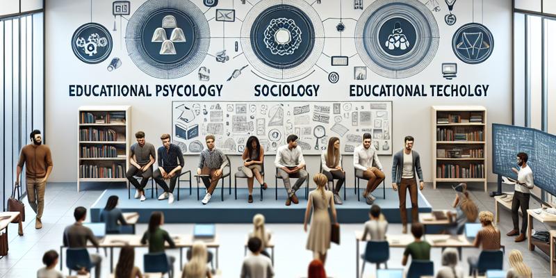 Matières de la Licence SDE (Science De l'Éducation)